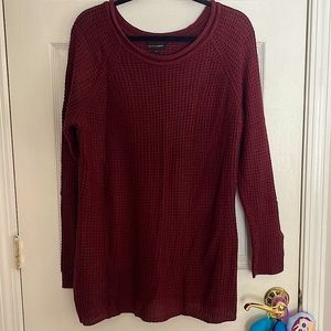 Waffle Knit Sweater